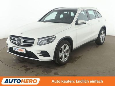 Gebraucht Mercedes GLC250 AMG line 211 PS (155 kW) 2018 Polarweiss SUV
