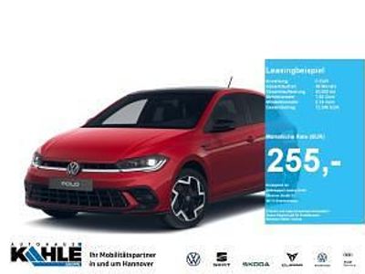 Neu VW Polo R-line 116 PS (85 kW) 2026 Schwarz (kings red / schwarz) Kleinwagen