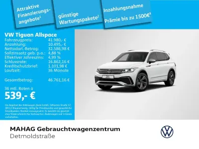 Gebraucht VW Tiguan Allspace R-line 245 PS (180 kW) 2024 Pure white SUV