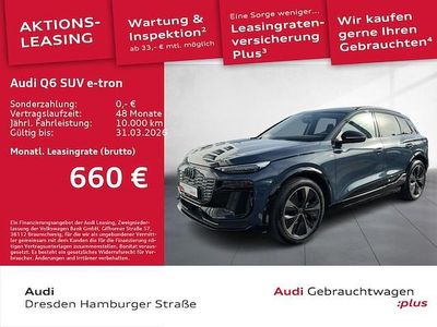 Gebraucht Audi Q6 e-tron Performance 225 kW (306 PS) 2025 Blau SUV