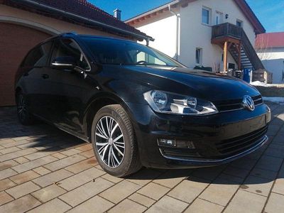 Schwarz Gebraucht 2016 VW Golf VII Allstar Kombi | 7.800 € (Teuer)
