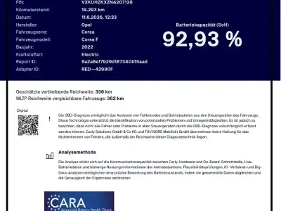 Gebraucht Opel Corsa-e GS Line 100 kW (136 PS) 2022 Schwarz Kleinwagen