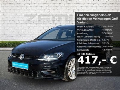 Second-hand VW Golf VII R 310 CP (228 kW) 2017 Negru Break