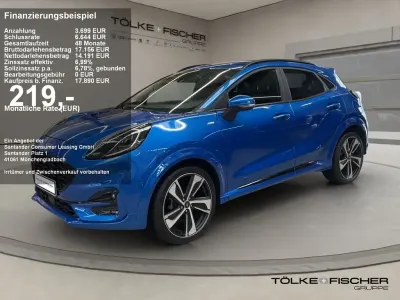 Gebraucht Ford Puma ST-Line X 155 PS (114 kW) 2022 Dynamic blau (metallic) SUV