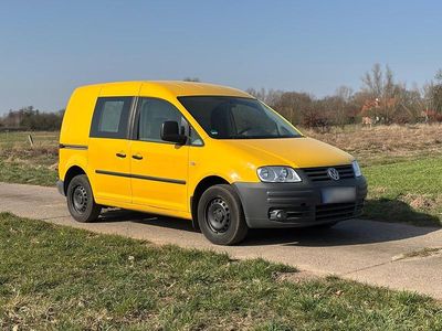Gebraucht VW Caddy 69 PS (50 kW) 2010 Gelb Van / Kleinbus