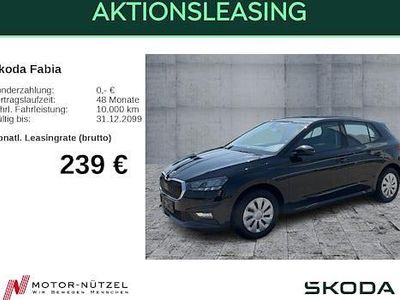 Neu Skoda Fabia Selection 116 PS (85 kW) 2025 Schwarz Kleinwagen
