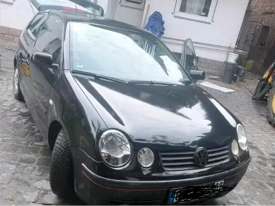 Gebraucht VW Polo 64 PS (47 kW) 2002 Schwarz Kleinwagen
