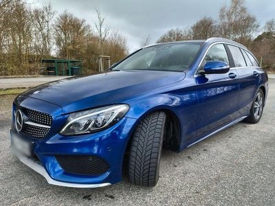 Second-hand Mercedes C250 AMG 204 CP (150 kW) 2015 Albastru Break
