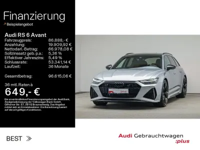 Gebraucht Audi RS6 Sport 600 PS (441 kW) 2022 Florettsilber metallic (metallic) Kombi