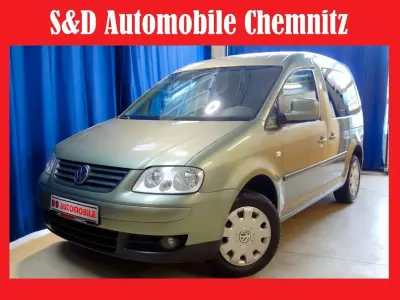 Gebraucht VW Caddy Maxi Life Team 80 PS (58 kW) 2008 Grün Van / Kleinbus