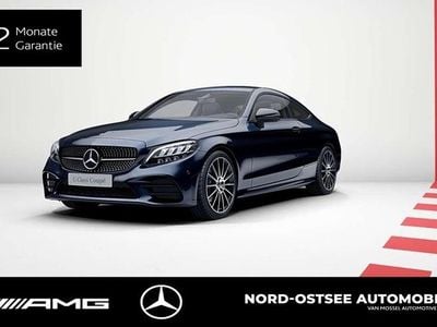 Gebraucht Mercedes C180 Night 156 PS (114 kW) 2018 Cavansitblau  metalliclack Coupé