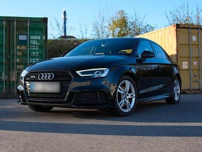 Usata Audi A3 Design 190 CV (139 kW) 2018 Nero Berlina