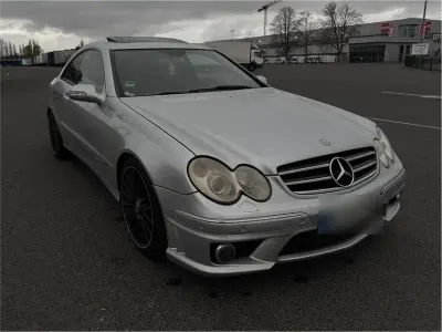 Gebraucht Mercedes CLK220 AMG 150 PS (110 kW) 2005 Silber Coupé