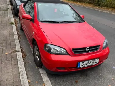 Gebraucht Opel Astra Cabriolet 2002 Rot Cabrio