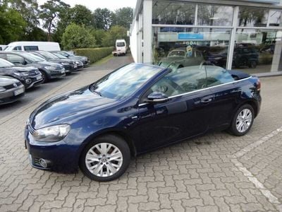 Gebraucht VW Golf Cabriolet Life 105 PS (77 kW) 2013 Blau Cabrio