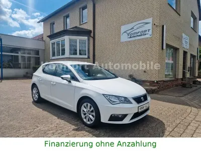 Brugt Seat Leon Style 125 HK (91 kW) 2018 Hvid Sedan