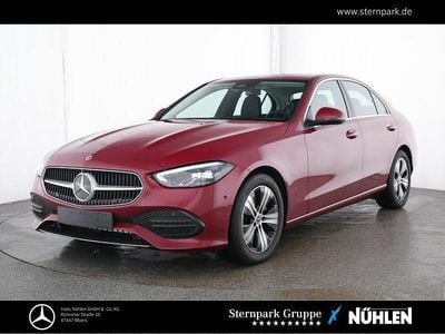 Rot Gebraucht 2024 Mercedes C180 Avantgarde Limousine | 32.690 € (Superpreis)