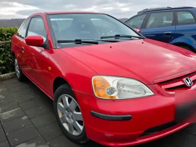 Usata Honda Civic 120 CV (88 kW) 2001 Rosso Coupé