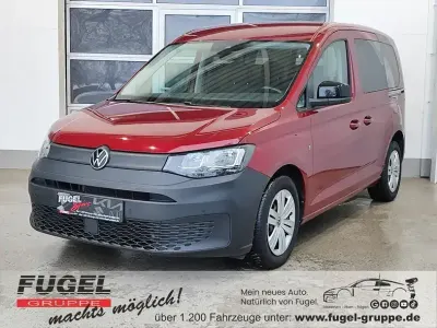 Brugt VW Caddy 122 HK (89 kW) 2021 Rød MPV