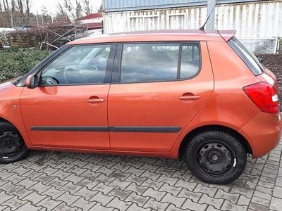 Usata Skoda Fabia Ambiente 60 CV (44 kW) 2008 Arancione Berlina