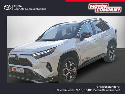 Gebraucht Toyota RAV4 Hybrid Style 306 PS (225 kW) 2023 Platinumweiß perleffekt/ dach schwarz SUV