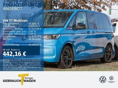Gebraucht VW Multivan Style 150 PS (110 kW) 2023 Blau Van
