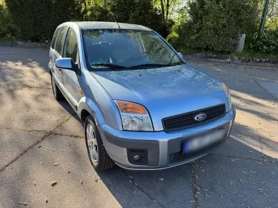 Gebraucht Ford Fusion 80 PS (58 kW) 2007 Blau Kleinwagen