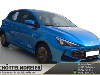 Neu MG MG3 Excite 116 PS (85 kW) 2025 Como blue Kleinwagen