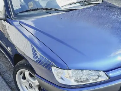 Gebraucht Peugeot 306 Cabriolet 90 PS (66 kW) 1999 Blau Cabrio