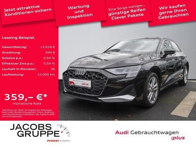 Gebraucht Audi A3 Advanced Plus 150 PS (110 kW) 2025 Mythosschwarz metallic Limousine
