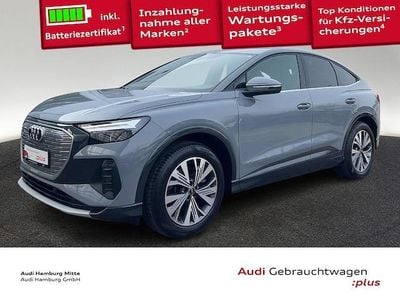 Gebraucht Audi Q4 Sportback e-tron Ambiente 125 kW (170 PS) 2023 Kieselgrau SUV