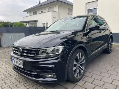 Gebraucht VW Tiguan R-line 190 PS (139 kW) 2017 Schwarz SUV