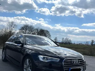 Używany Audi A6 S-Line 150 KM (110 kW) 2016 Czarny Kombi