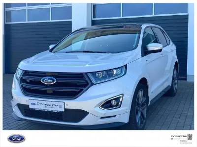 Brugt Ford Edge ST-Line 209 HK (153 kW) 2018 Hvid SUV