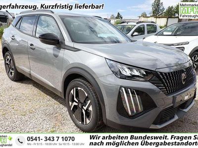 Neu Peugeot 2008 Allure 145 PS (106 kW) 2025 Selenium grau metallic SUV