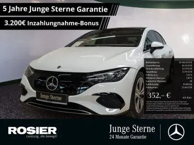 Gebraucht Mercedes EQE300 Advanced Plus 180 kW (245 PS) 2025 Weiss / polarweiß Limousine