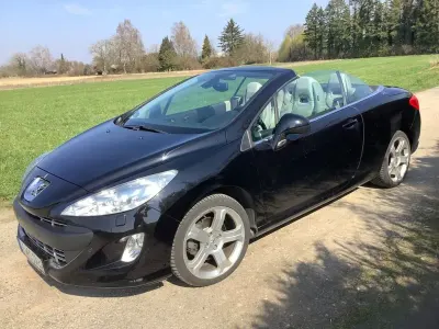 Gebraucht Peugeot 308 CC 140 PS (102 kW) 2009 Schwarz Cabrio