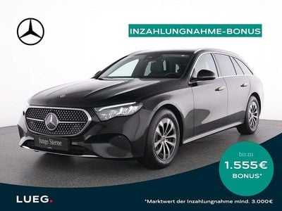 Schwarz Gebraucht 2024 Mercedes E220 Avantgarde Limousine | 44.945 € (Fairer Preis)