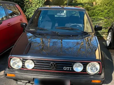 Gebraucht VW Golf II GT 55 PS (40 kW) 1991 Schwarz Kleinwagen