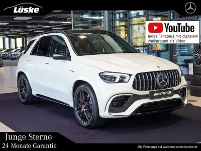 Gebraucht Mercedes GLE63 AMG AMG 612 PS (450 kW) 2022 Designo diamantweiß bright SUV