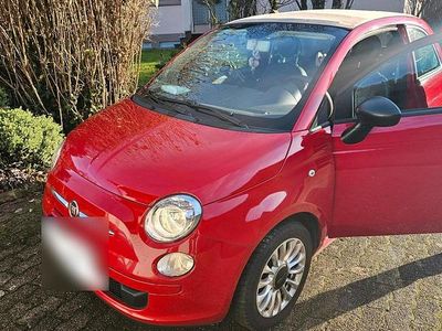 Gebraucht Fiat 500C 69 PS (50 kW) 2013 Rot Cabrio