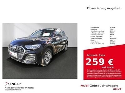 Gebraucht Audi Q5 204 PS (150 kW) 2021 Brillantschwarz SUV