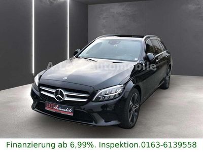 Usata Mercedes C300e 211 CV (155 kW) 2021 Nero Station wagon