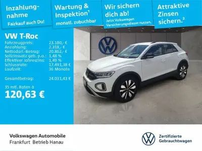 Gebraucht VW T-Roc Goal 116 PS (85 kW) 2025 Weiß SUV