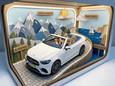 Gebraucht Mercedes E450 367 PS (269 kW) 2023 Weiß Cabrio