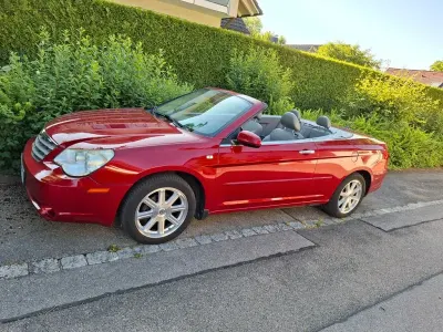 Gebraucht Chrysler Sebring Cabriolet Limited 186 PS (136 kW) 2008 Rot Cabrio