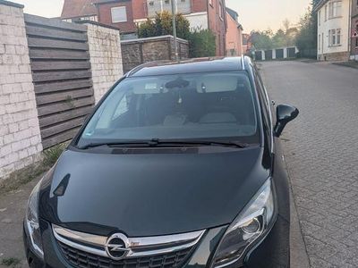 Usata Opel Zafira Tourer Style 140 CV (102 kW) 2015 Verde Monovolume