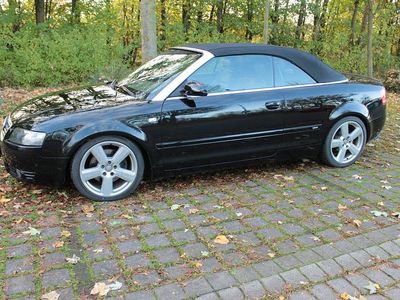 Gebraucht Audi A4 Cabriolet 163 PS (119 kW) 2004 Schwarz Cabrio