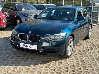 Gebraucht BMW 114 Sport Line 95 PS (69 kW) 2015 Blau Kleinwagen