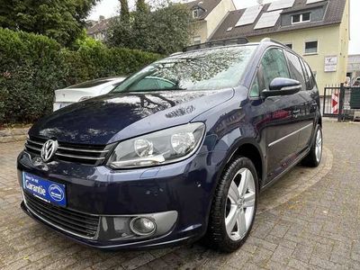 gebraucht VW Touran 1.4 TSI DSG Highline LEDER+PANO+AHK+NAVI